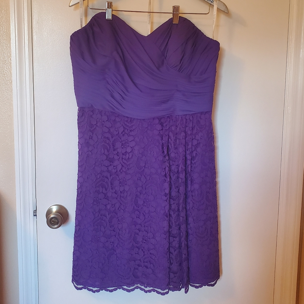 David's Bridal Bridesmaids Dress